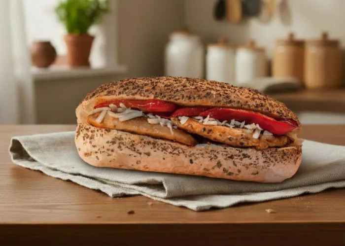 IZGARA TAVUKLU BAGET SANDVİÇ 215 gr