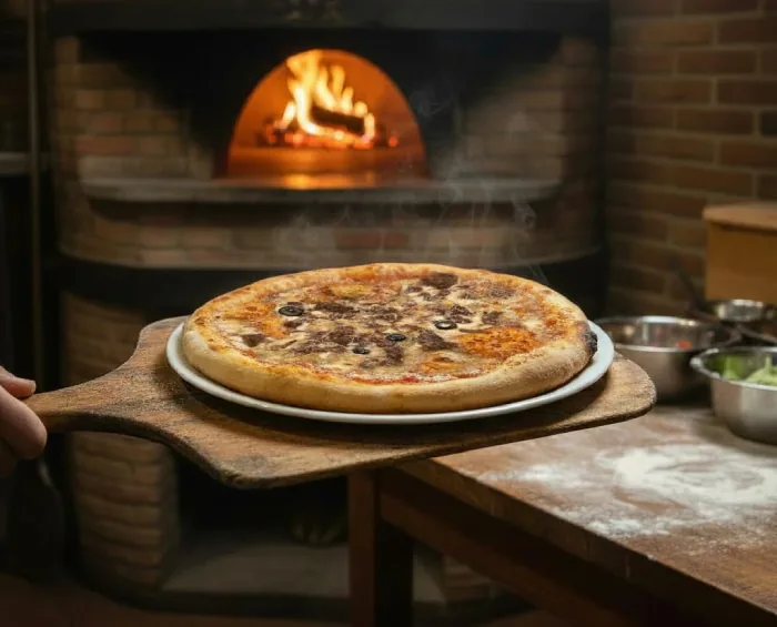 EKŞİ MAYALI KAVURMALI PİZZA 25 CM 390 gr
