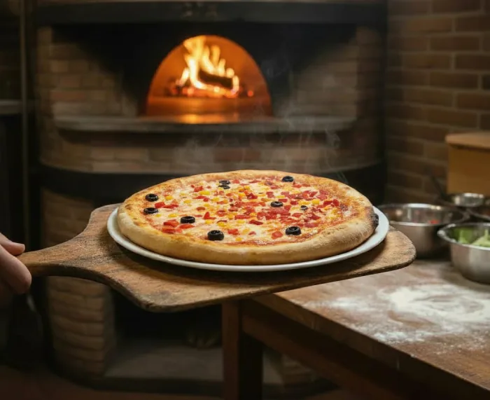 EKŞİ MAYALI VEJETERYAN PİZZA 25 CM 390 gr